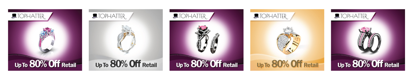Banner Ad Design by shakar for Tophatter | Design #9463437
