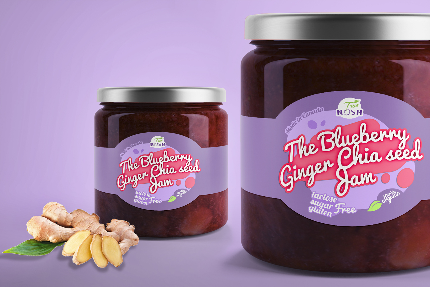 Label Design by qazyurik for The True Nosh Company Ltd.  | Design #9561032