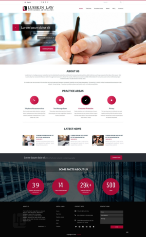 Web Design by pb for Bret Lusskin PA | Design: #9454216
