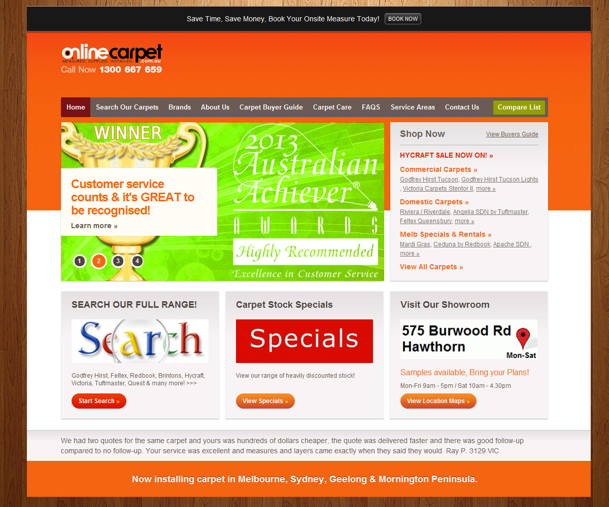 Banner Ad Design by Anna  for Onlinecarpet | Design #2079353