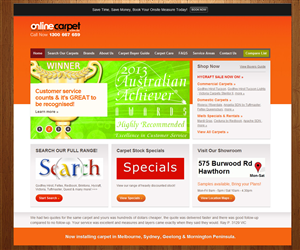 Banner Ad Design by Anna  for Onlinecarpet | Design: #2079353