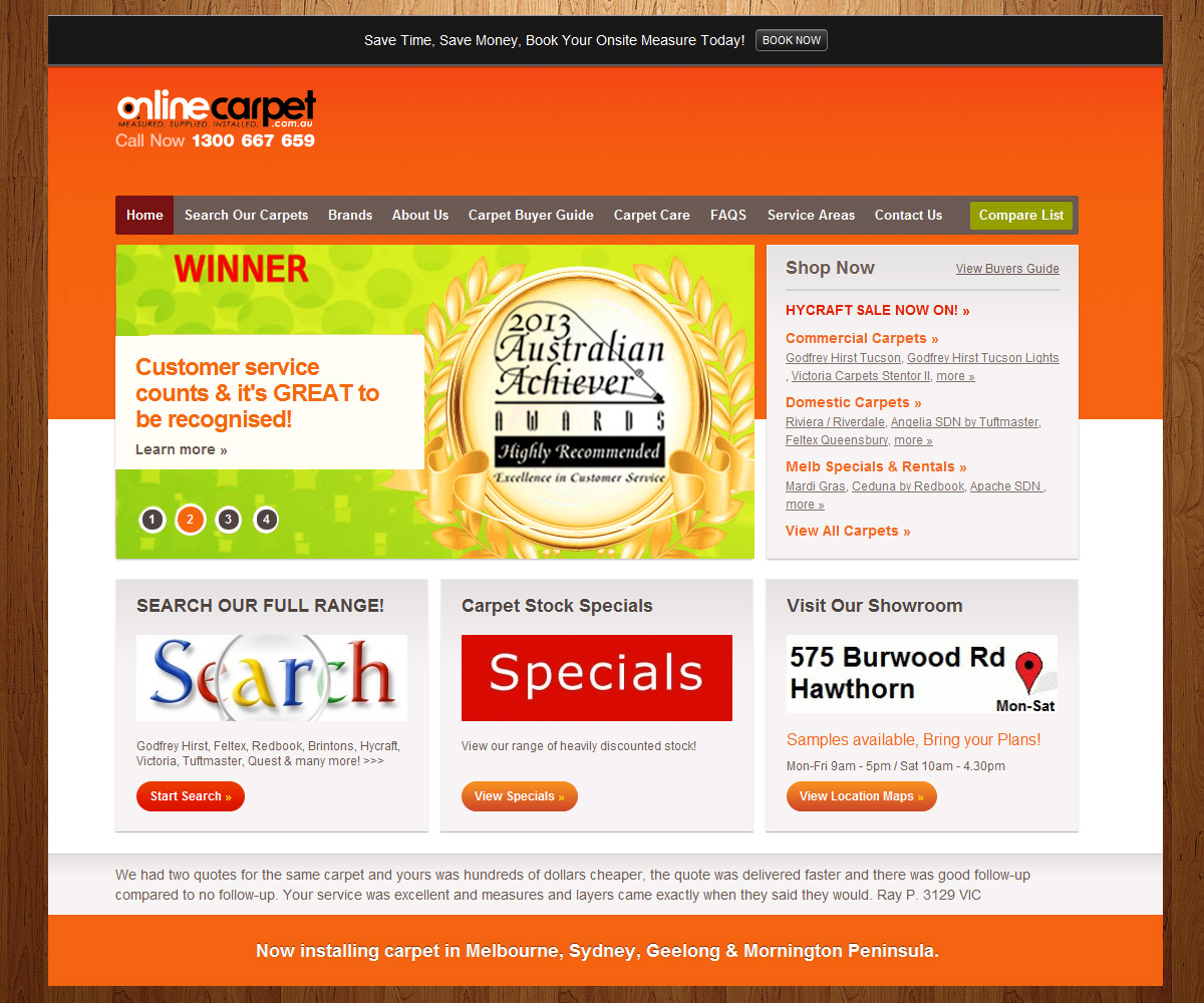 Banner Ad Design by Anna  for Onlinecarpet | Design #2079405