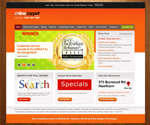 Banner Ad Design by Anna  for Onlinecarpet | Design: #2079405