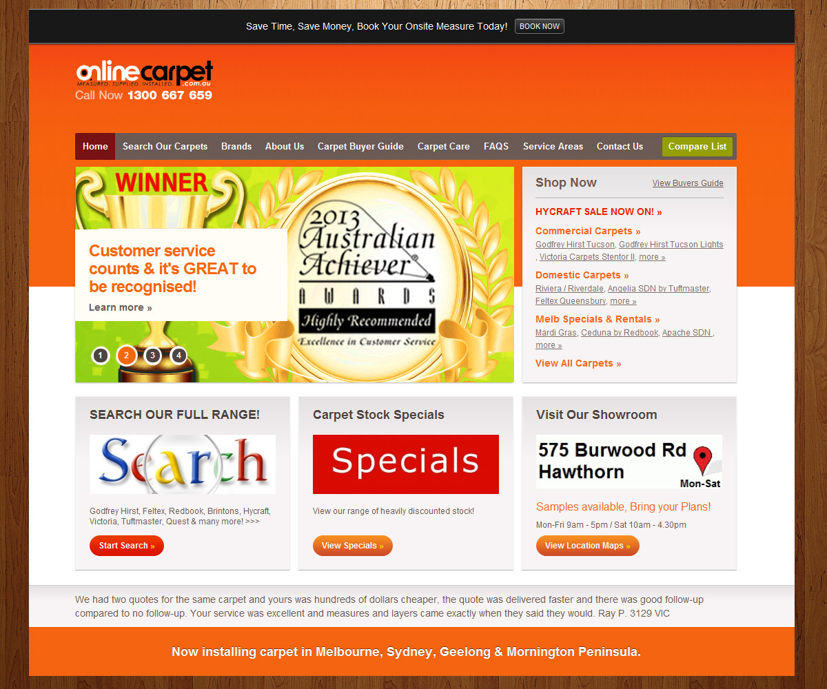 Banner Ad Design by Anna  for Onlinecarpet | Design #2079406