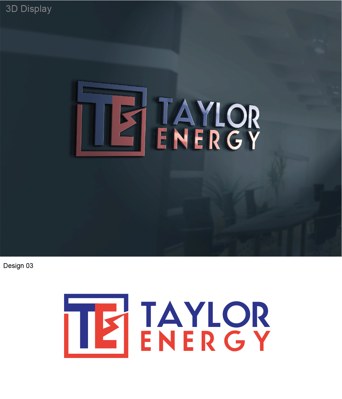 Logo Design by 3Guys for Taylor Energy  | Design #9439115