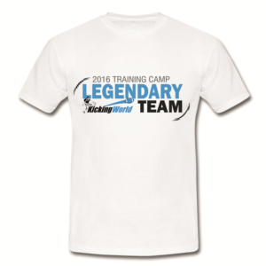 T-Shirt-Design von Alper Demir für Kicking World, LLC | Design: #9478603