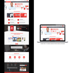 Wordpress Design by Andy Le for Focus Banners | Design #9589568