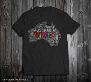 Diseño de Camiseta por takackrist para VIVID STORAGE | Diseño: #9443394