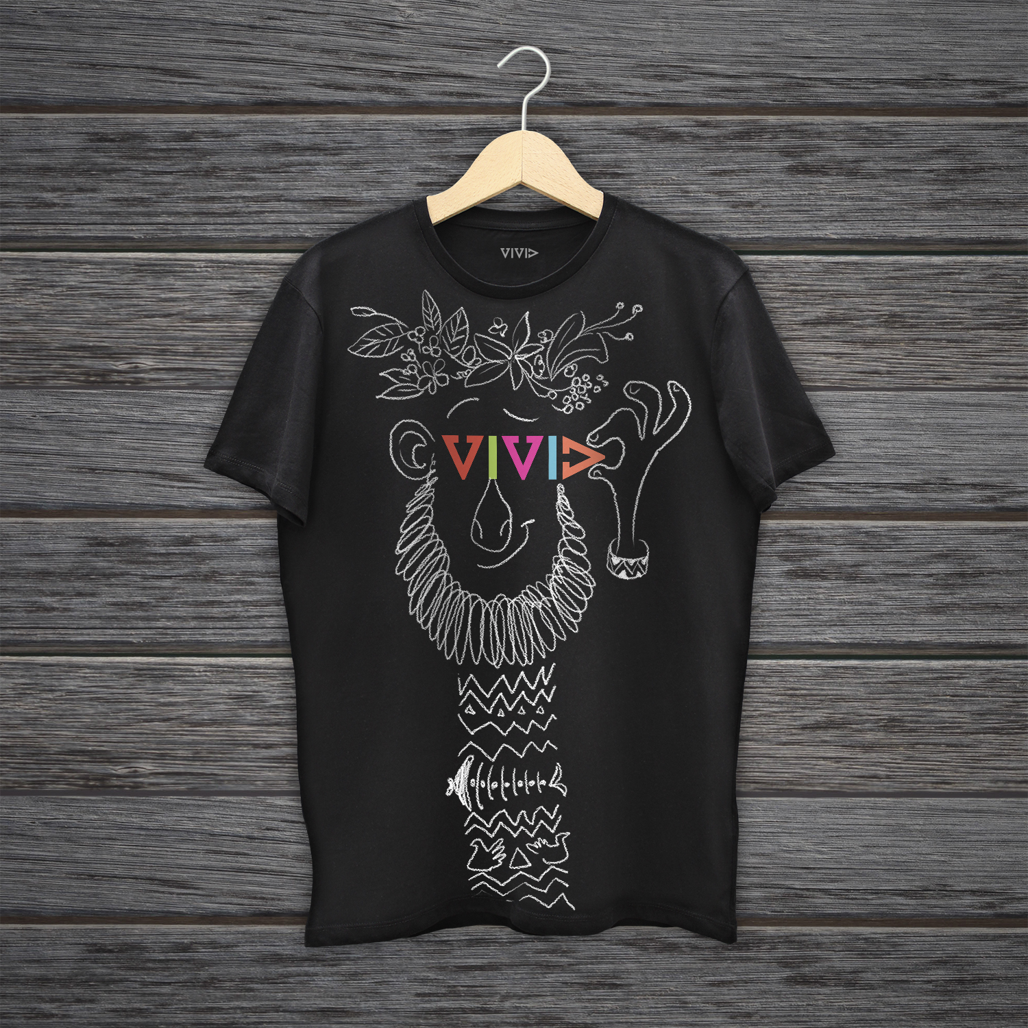 Diseño de Camiseta por chumaz para VIVID STORAGE | Diseño #9493363