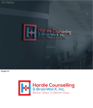 Diseño de Logo por 3Guys para Hardie Counselling & BrainWorX, Inc. | Diseño: #9439431