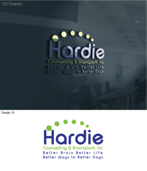 Diseño de Logo por 3Guys para Hardie Counselling & BrainWorX, Inc. | Diseño: #9482084