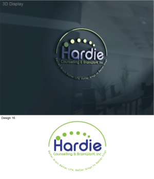 Diseño de Logo por 3Guys para Hardie Counselling & BrainWorX, Inc. | Diseño: #9482085