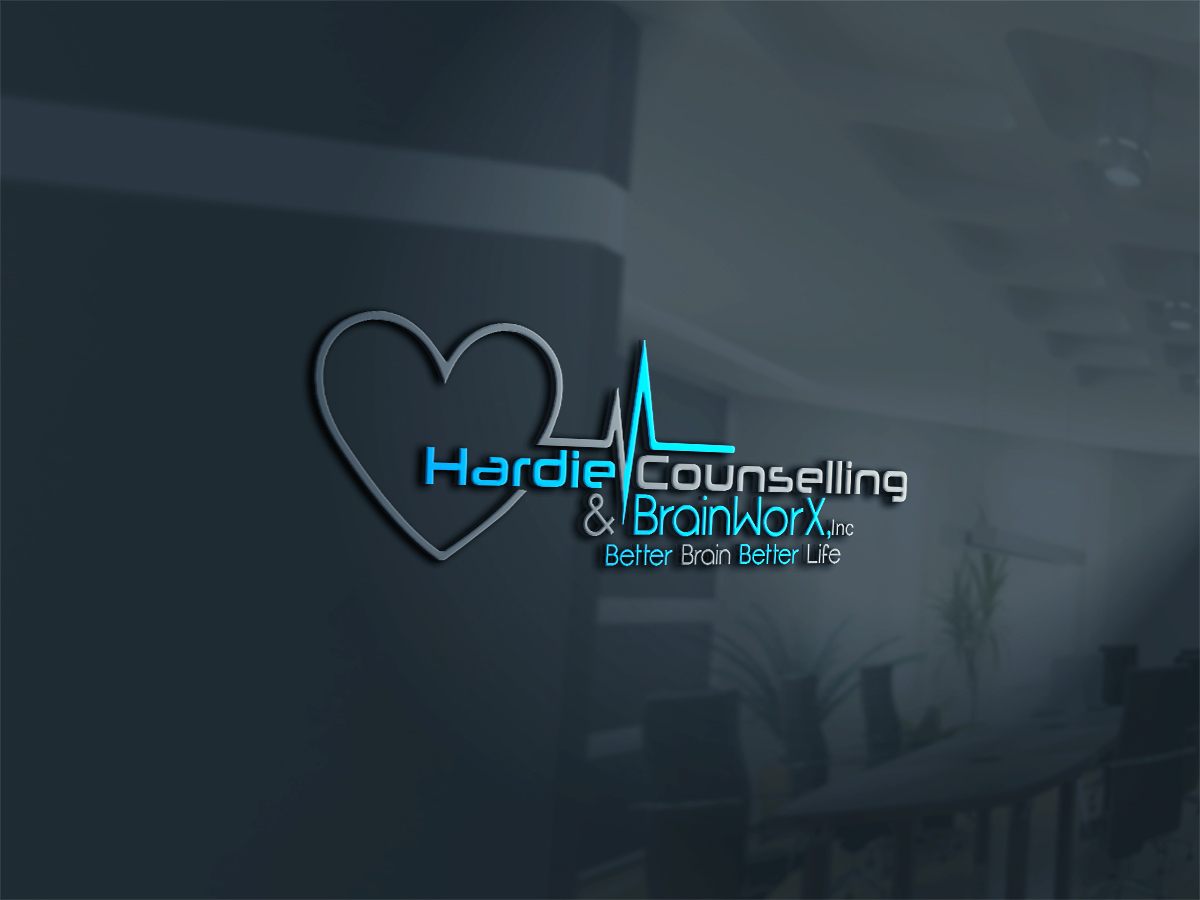 Logo Design by Zeeshan Ali for Hardie Counselling & BrainWorX, Inc. | Design #9519876