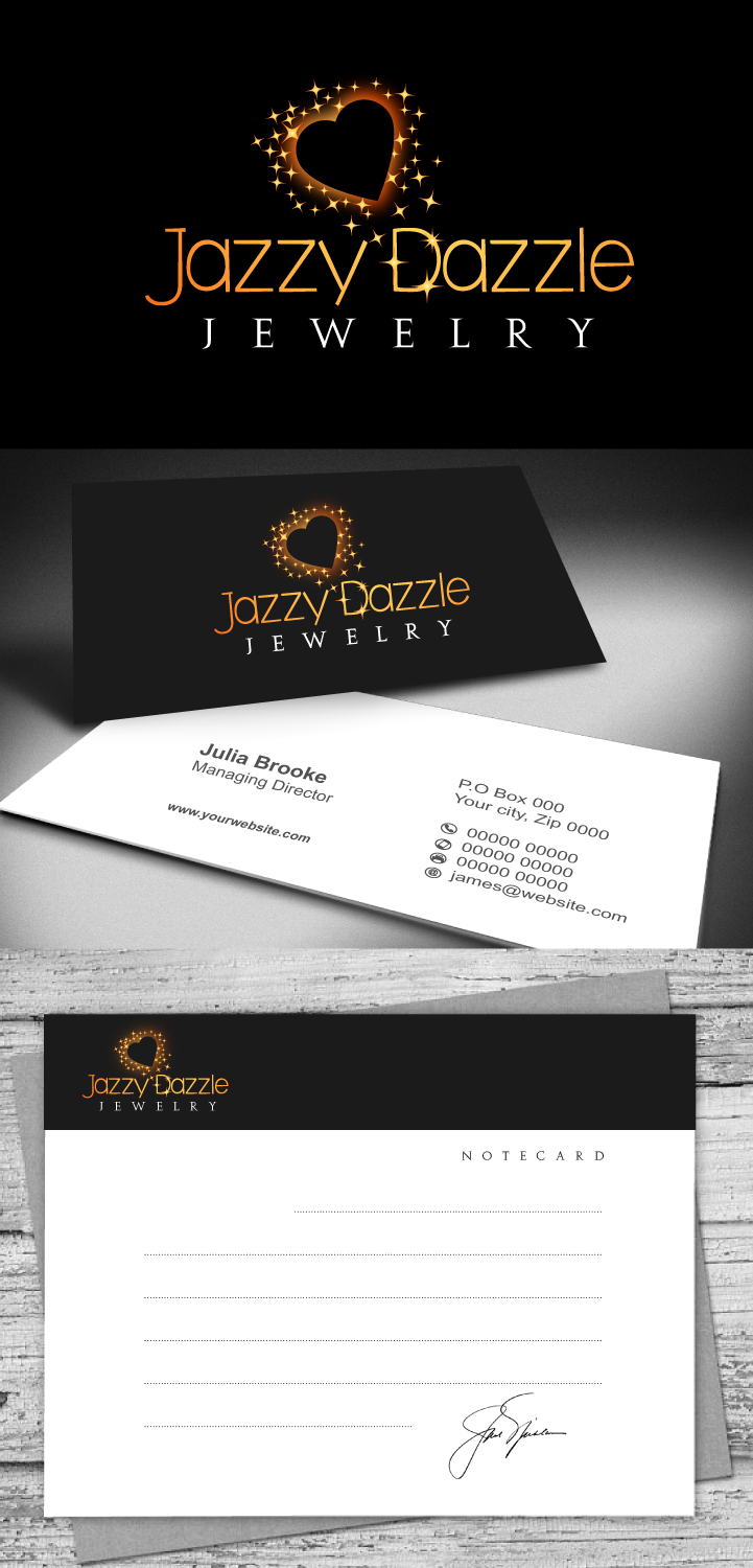 Logo Design by Aleksic for Jazzy Dazzle Jewelry | Design #9456314