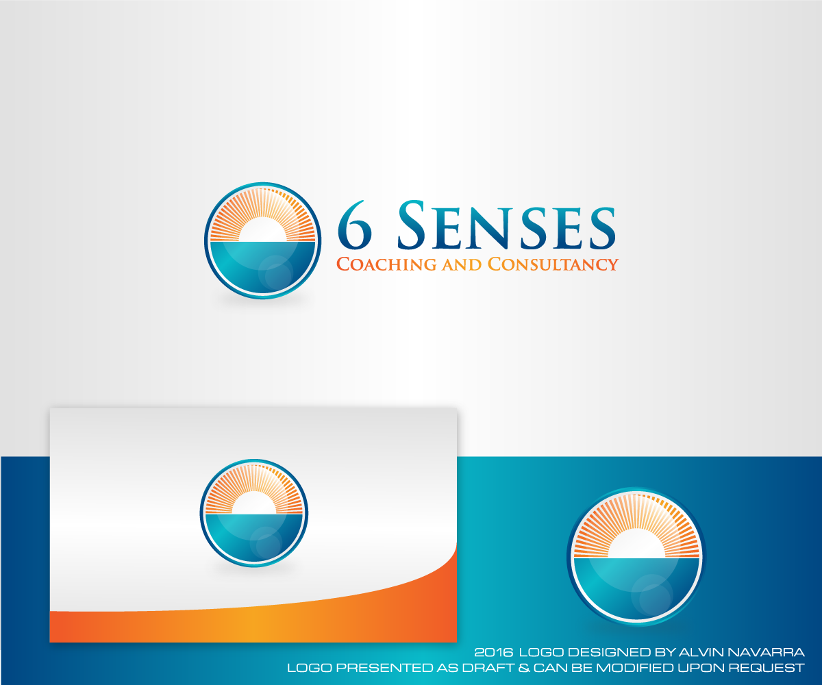 Diseño de Logo por alvinnavarra para Trading as 6 Senses Coaching and Consultancy | Diseño #9556310