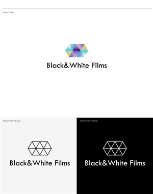 Logo Design by Wiertlo Izajasza for Black & White Films | Design: #2088516