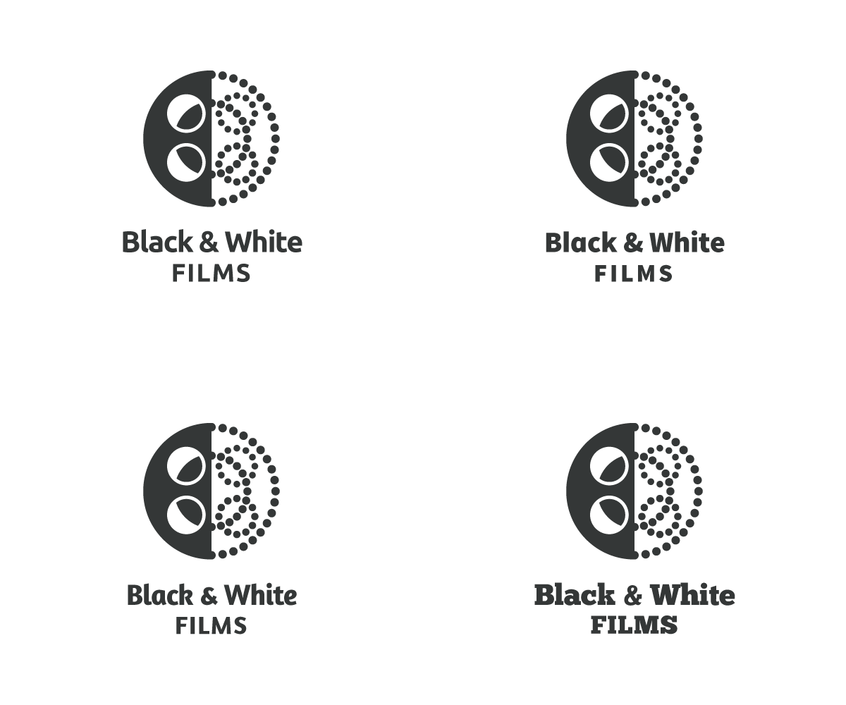 Logo Design by Kitchenfoil for Black & White Films | Design #2127023