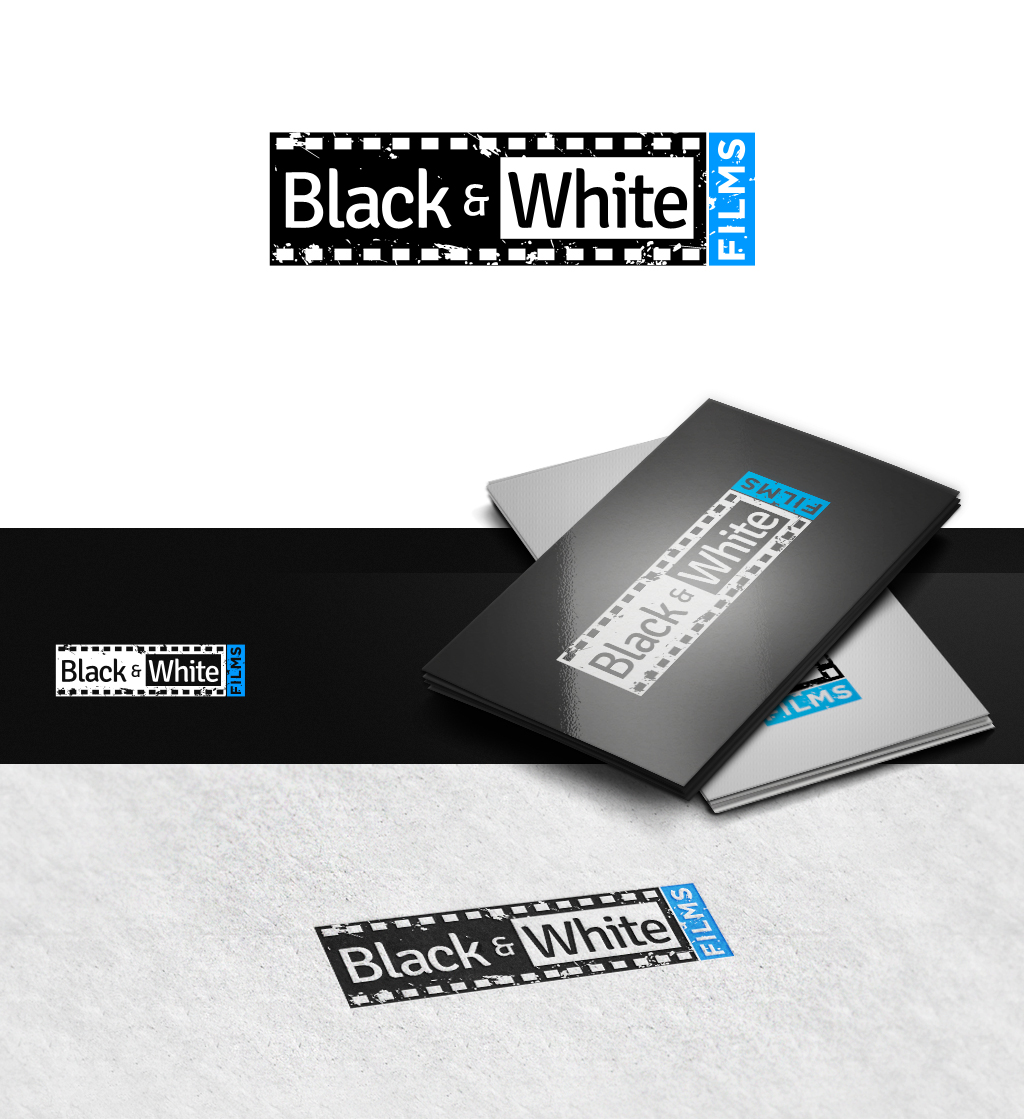 Design de Logo par JohnM. pour Black & White Films | Design #2071404