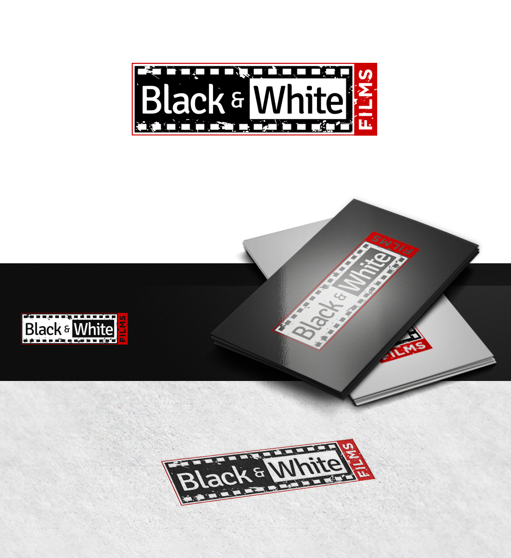 Diseño de Logo por JohnM. para Black & White Films | Diseño #2071777