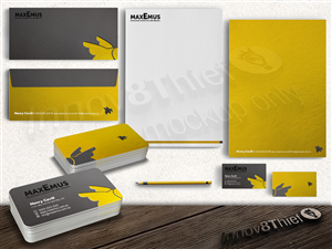 Stationery Design by The Suit Singapore for Maxemus | Design: #2089132