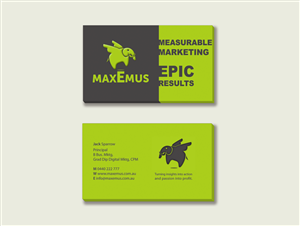 Stationery Design by aayam for Maxemus | Design: #2069107