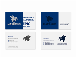 Stationery Design by aayam for Maxemus | Design: #2069658