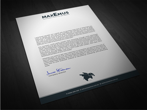 Design de Papeterie par Atvento Graphics pour Maxemus | Design : #2077751