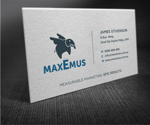 Stationery Design by Atvento Graphics for Maxemus | Design: #2083096