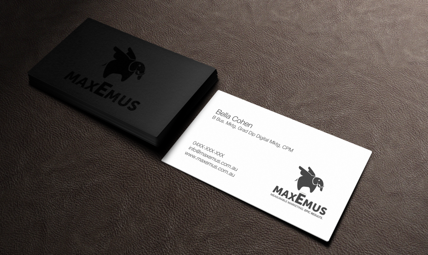 Stationery Design by HYPdesign for Maxemus | Design #2071408