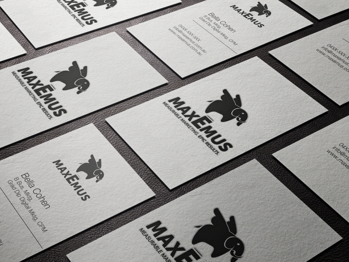 Stationery Design by HYPdesign for Maxemus | Design #2071412