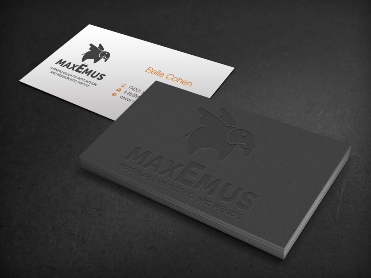 Stationery Design by HYPdesign for Maxemus | Design #2084505