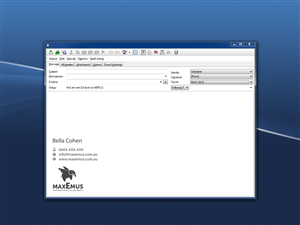 Stationery Design by HYPdesign for Maxemus | Design: #2084507