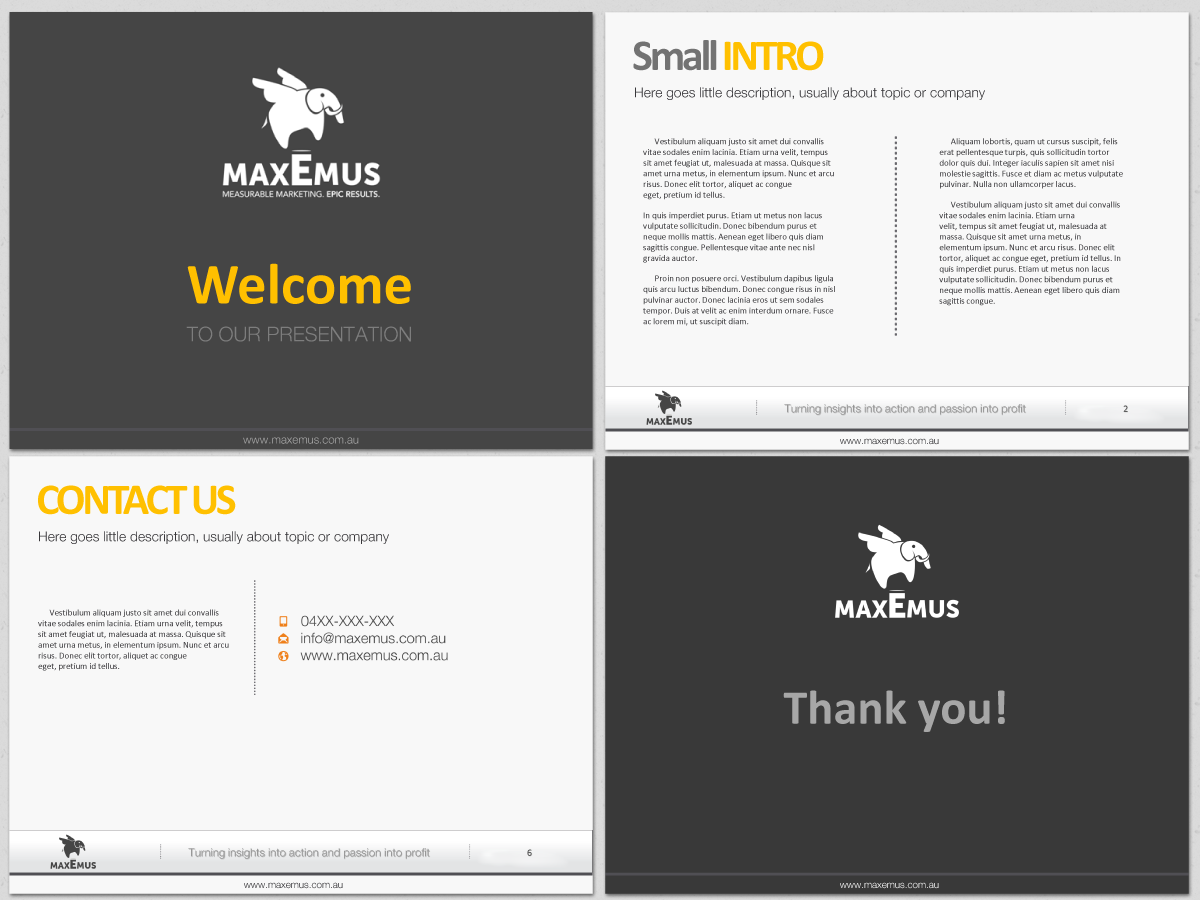 Stationery Design by HYPdesign for Maxemus | Design #2084519