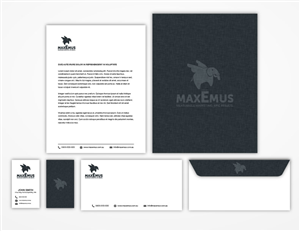 Schreibwaren-Design von Those Guys Designing für Maxemus | Design #2080647