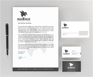 Stationery Design by Mulugeta for Maxemus | Design: #2073766