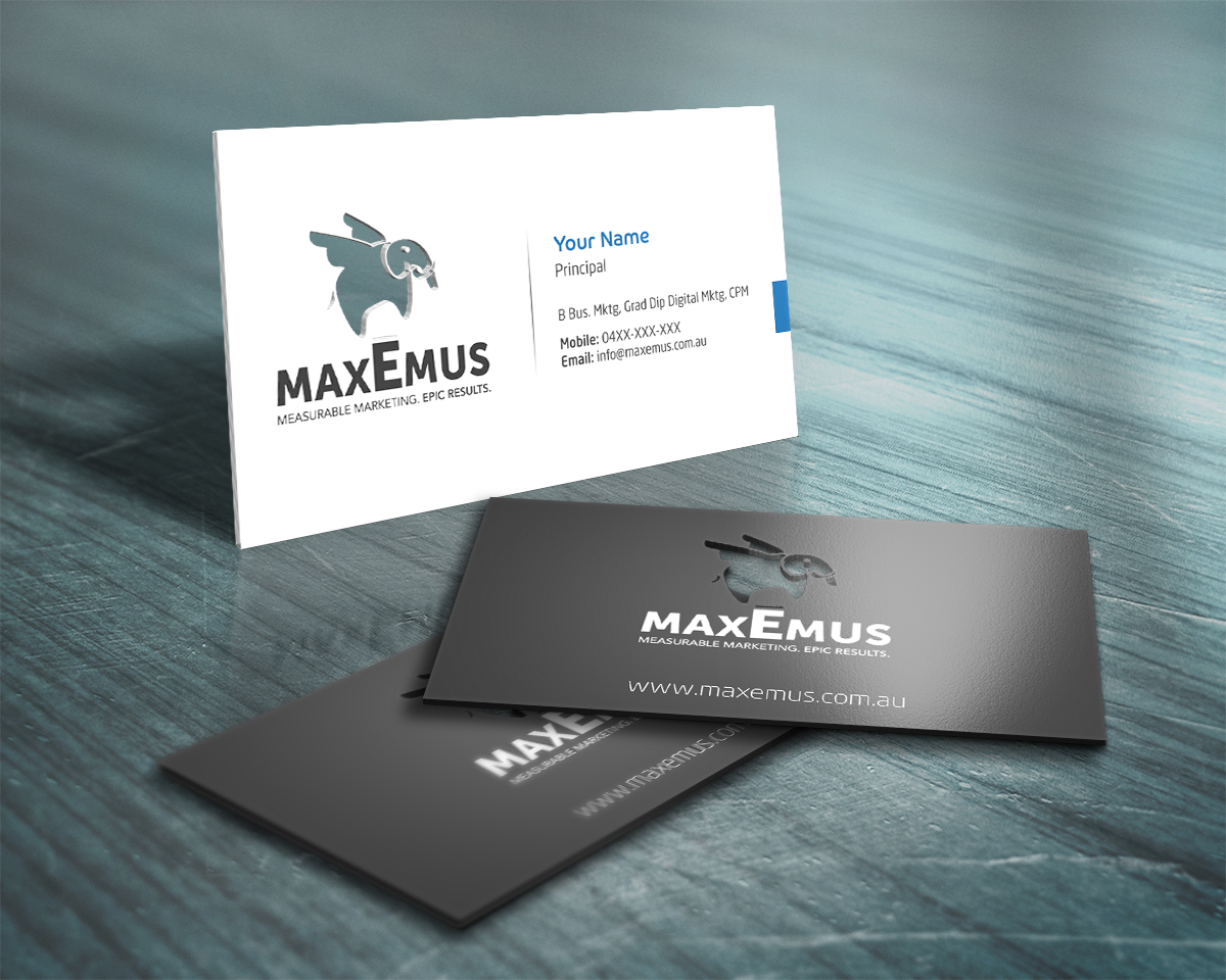 Stationery Design by Mulugeta for Maxemus | Design #2073777