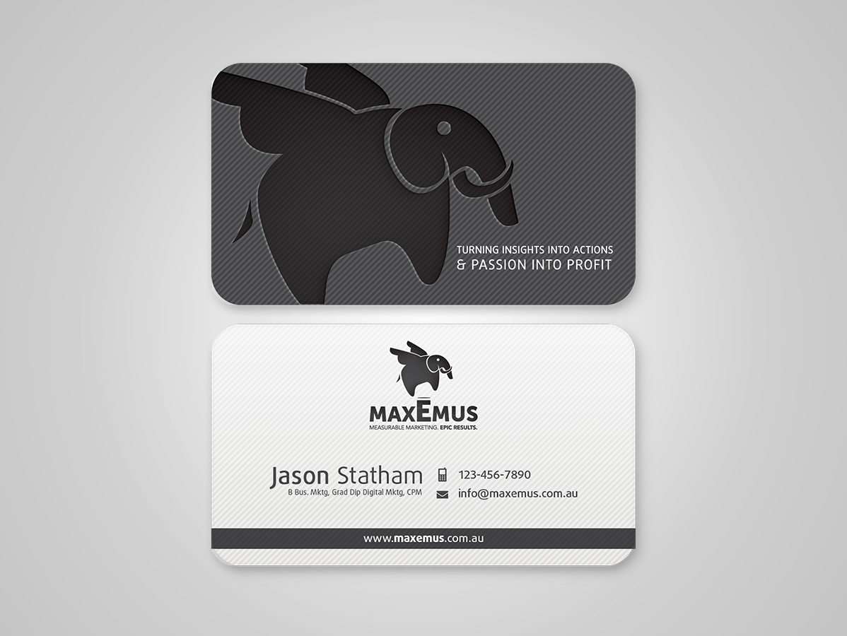 Stationery Design by Cyanide Designz for Maxemus | Design #2071198