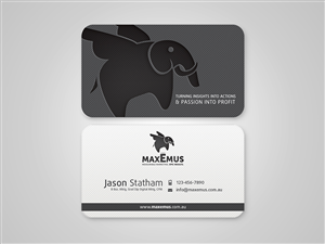 Stationery Design by Cyanide Designz for Maxemus | Design: #2071198