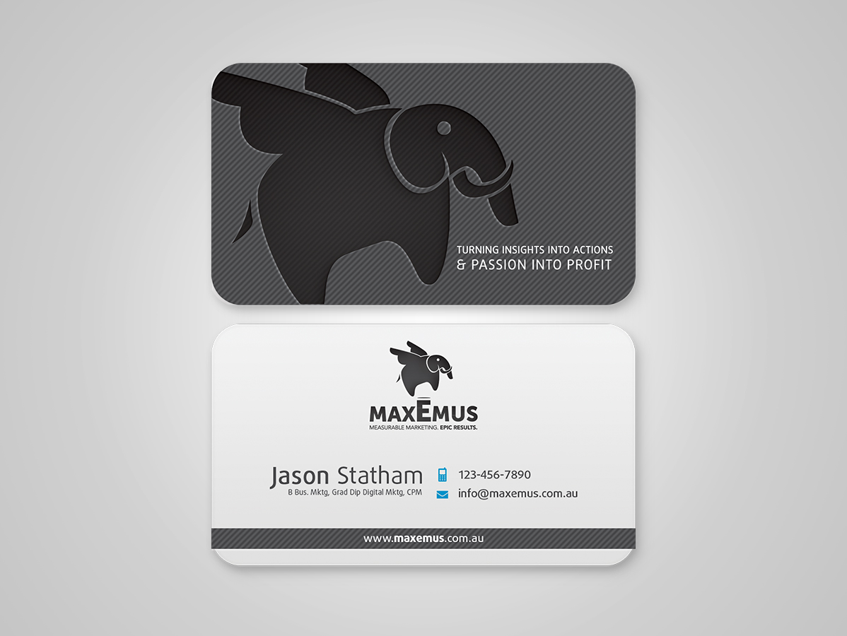 Stationery Design by Cyanide Designz for Maxemus | Design #2073634