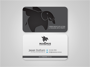 Stationery Design by Cyanide Designz for Maxemus | Design: #2073634