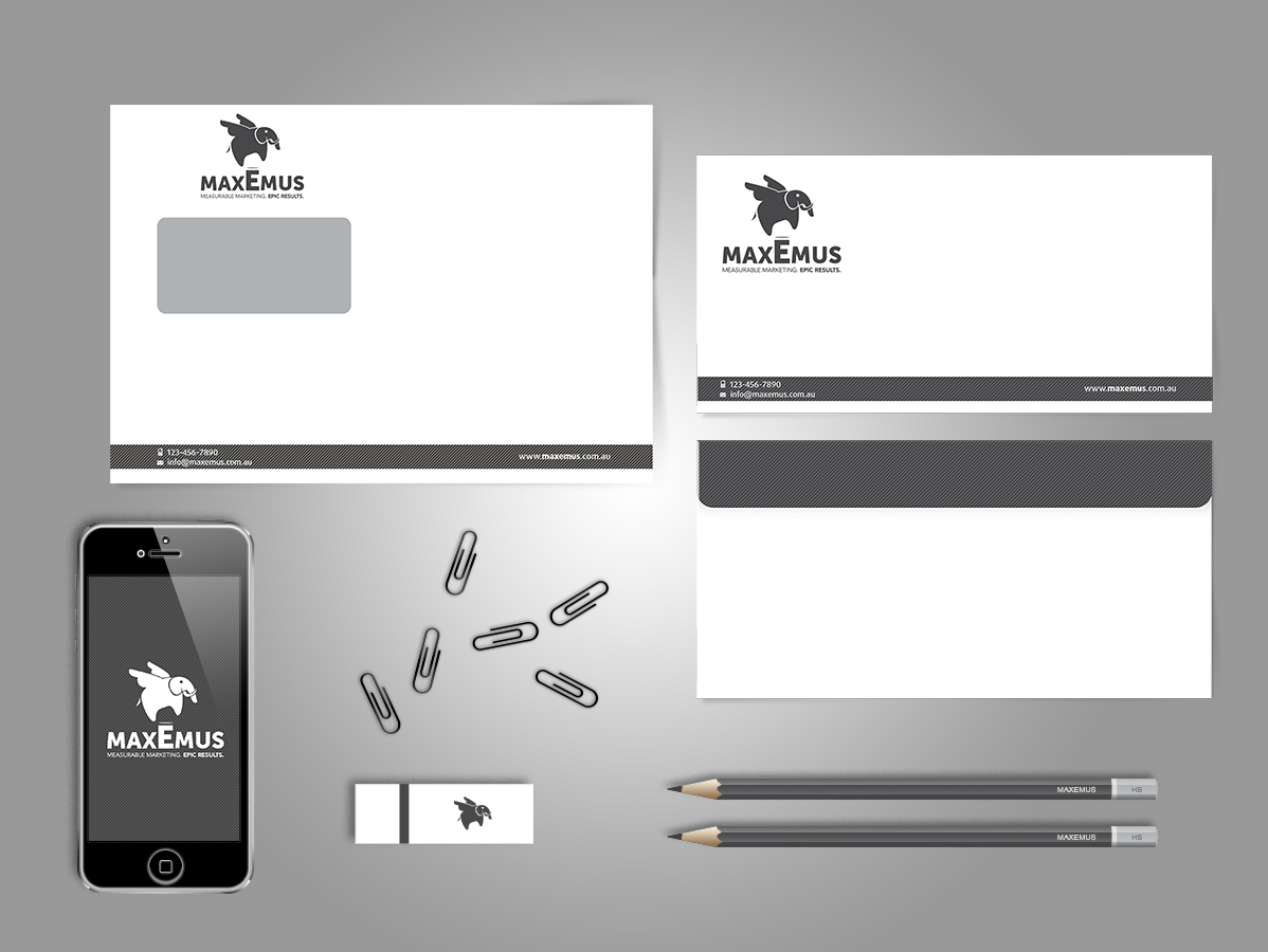 Diseño de Papelería por Cyanide Designz para Maxemus | Diseño #2090285