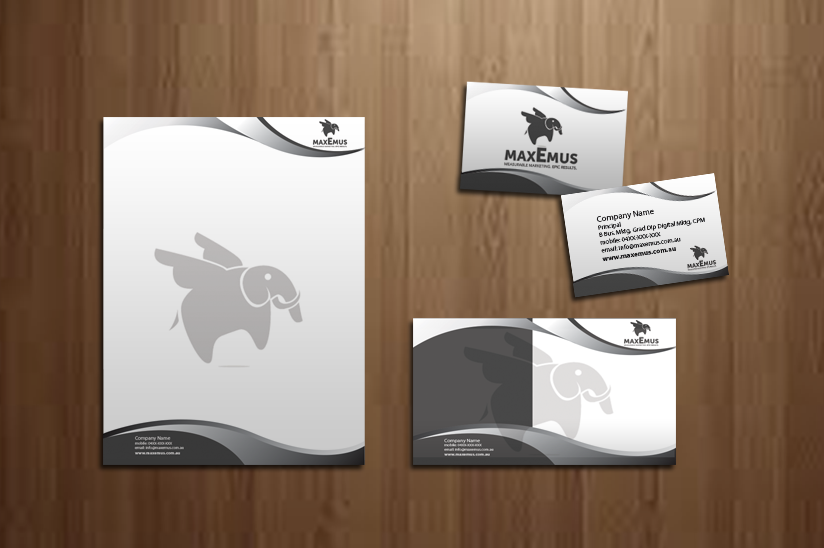 Stationery Design by nafizrahat for Maxemus | Design #2066319