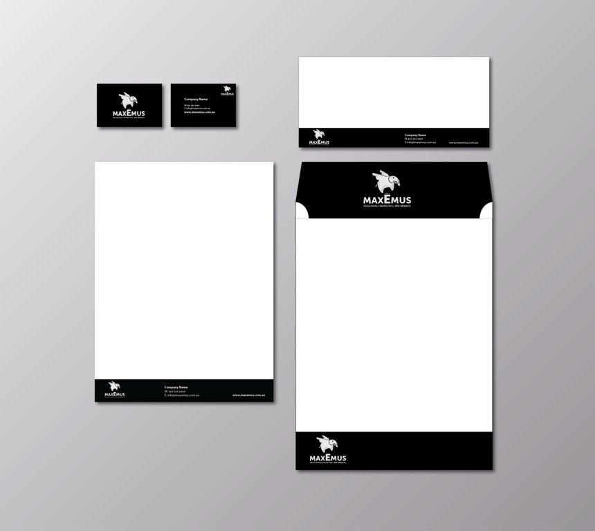 Stationery Design by nafizrahat for Maxemus | Design #2081156