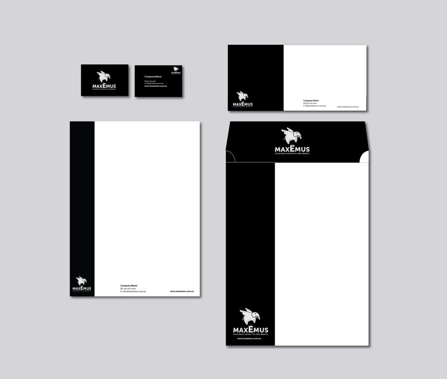 Stationery Design by nafizrahat for Maxemus | Design #2081160