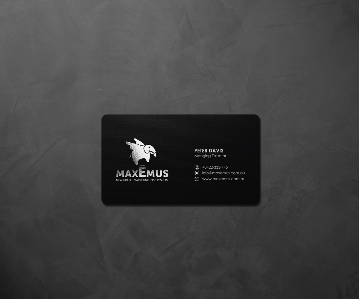 Stationery Design by logodentity for Maxemus | Design #2081498