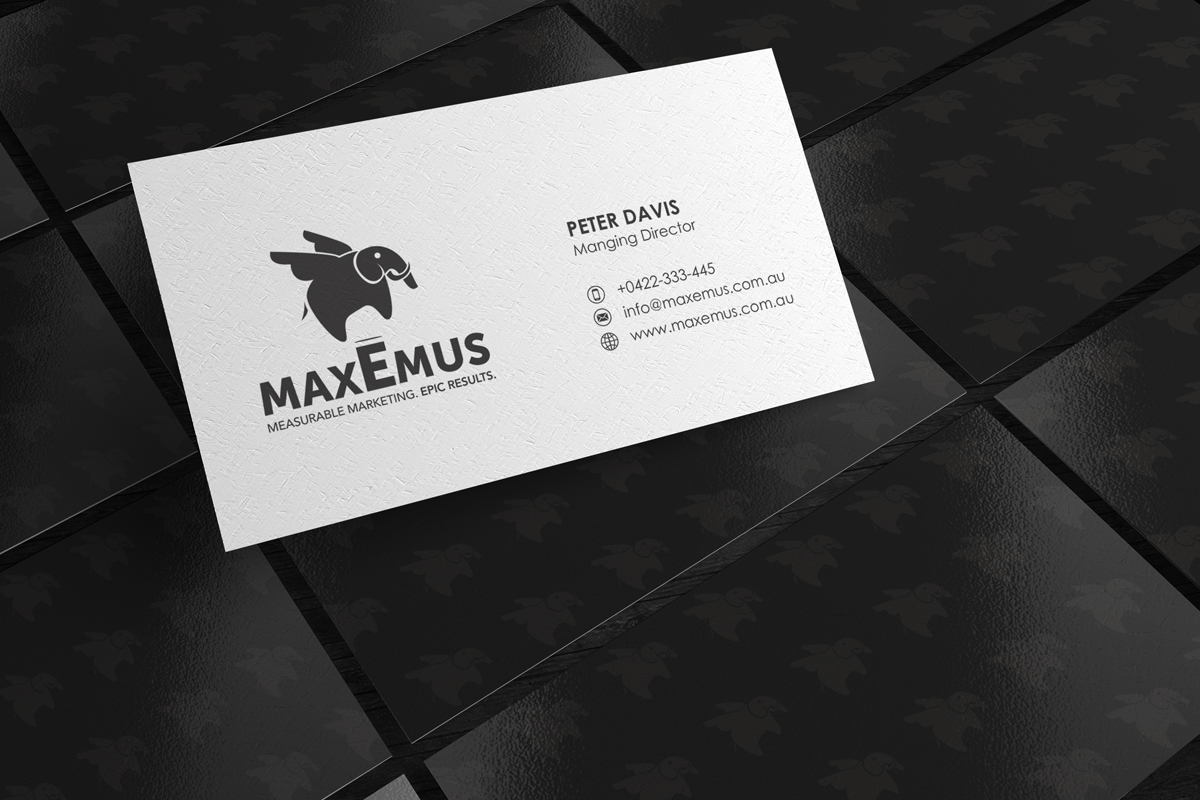 Stationery Design by logodentity for Maxemus | Design #2081503