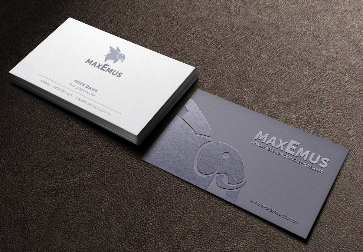 Stationery Design by logodentity for Maxemus | Design #2082248