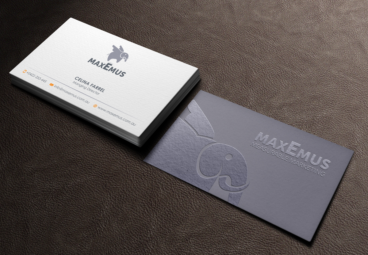 Stationery Design by logodentity for Maxemus | Design #2086232