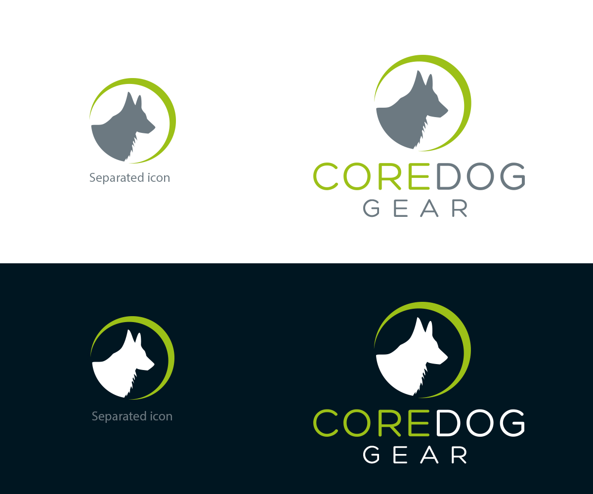 Logo Design by Maher Sh for Core Dog Gear | Design #9680042