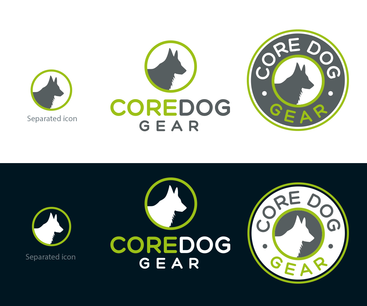 Logo Design by Maher Sh for Core Dog Gear | Design #9730612